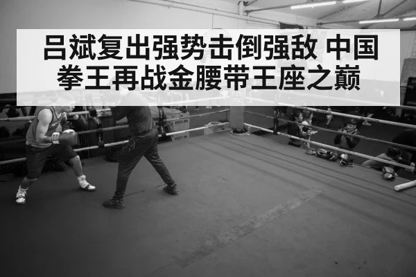 吕斌复出强势击倒强敌 中国拳王再战金腰带王座之巅