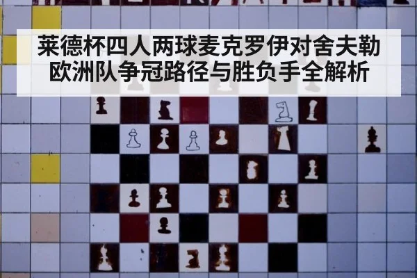 莱德杯四人两球麦克罗伊对舍夫勒欧洲队争冠路径与胜负手全解析
